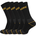 Men's Heavy Duty Work Socks - 10 Pairs of Thick Cushioned, Moisture-Wicking Crew Socks for Ultimate Comfort - SIGMA FAUSTOSO UNIPESSOAL,LDA