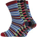 Men's Dress Socks: 5 Pairs of Stylish, Comfortable, and Versatile Cotton Socks - SIGMA FAUSTOSO UNIPESSOAL,LDA