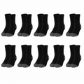 Elevate Your Wardrobe with 10 Pairs of Men's Black & White Crew Socks – Style and Comfort for Every Occasion - SIGMA FAUSTOSO UNIPESSOAL,LDA