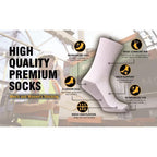 Men's Heavy Duty Work Socks – Comfort & Durability for Every Task - SIGMA FAUSTOSO UNIPESSOAL,LDA