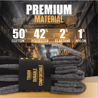 Heavy-Duty Work Socks: 10 Pairs of Cushioned Comfort for All-Day Support - SIGMA FAUSTOSO UNIPESSOAL,LDA